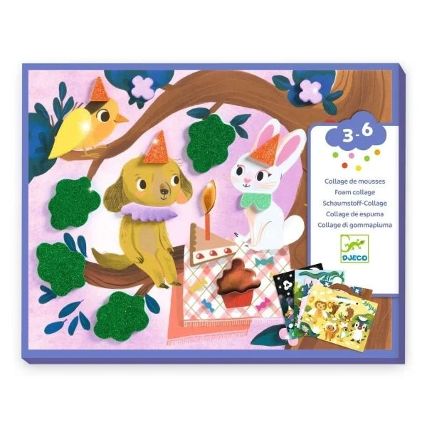 Collage Glitzerparty – Djeco