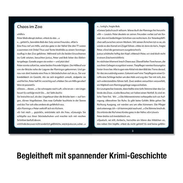Krimi Puzzle: Die drei ??? Kids - Chaos im Zoo