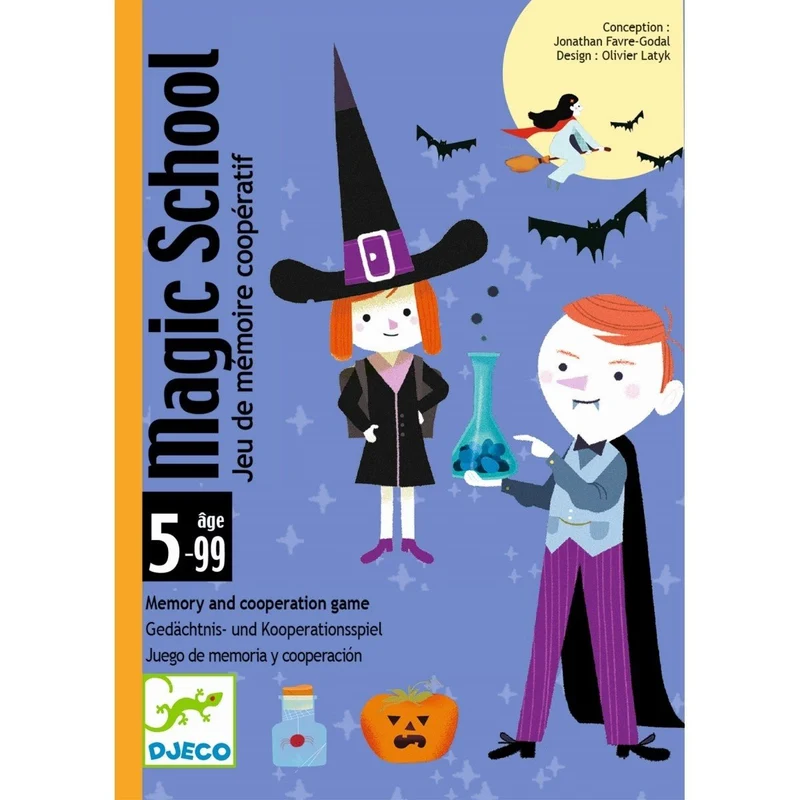 Kartenspiel: Magic School