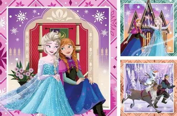 Disney Frozen Puzzle 3x49 Teile – Ravensburger