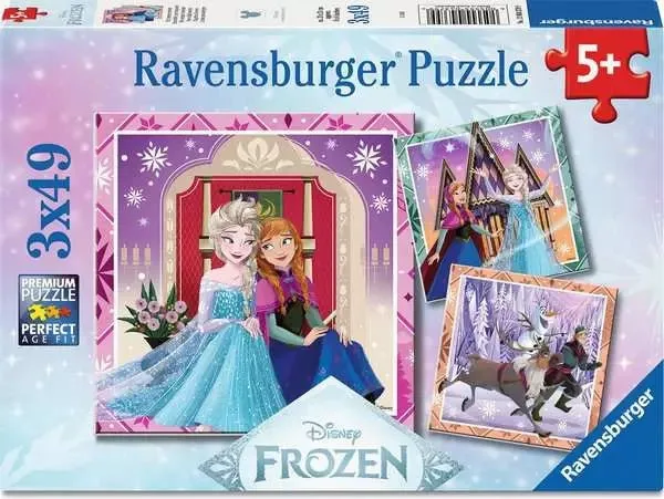 Disney Frozen Puzzle 3x49 Teile – Ravensburger