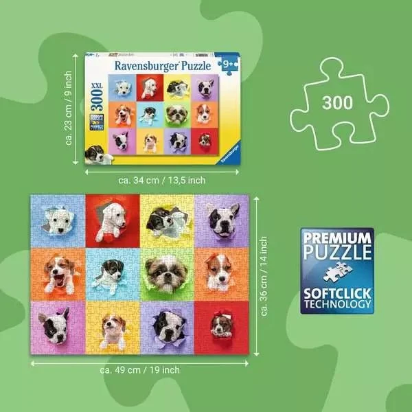 Welpen-Pop-Out Puzzle 300 XXL Teile – Ravensburger