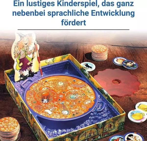 Lernspiel ab 4 Jahren – Die freche Sprech-Hexe mit Reimen