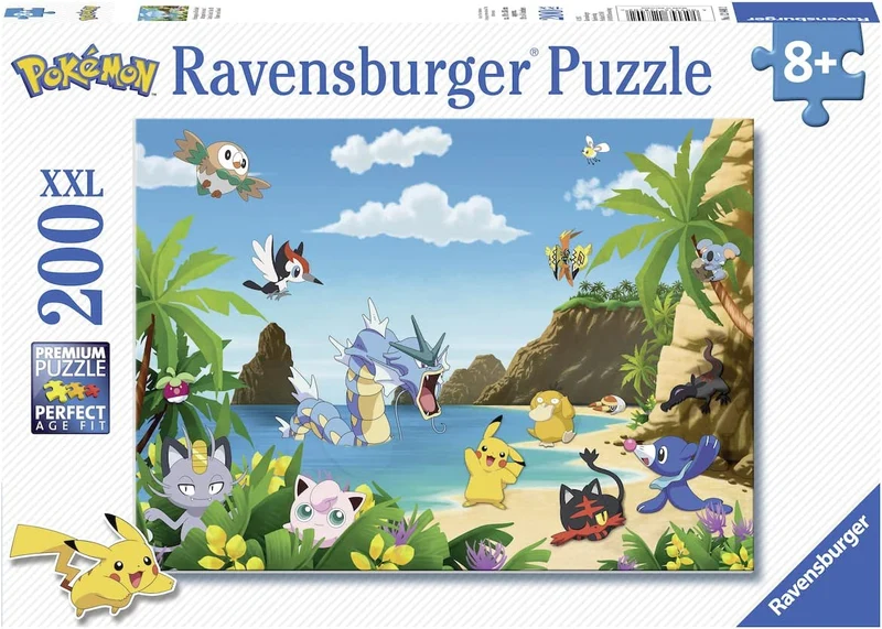Kinderpuzzle ab 8 Jahren - Pokemon: Schnapp sie dir alle! - 200 Teile