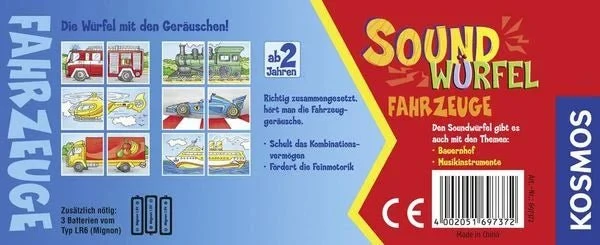 Soundwürfel Fahrzeuge