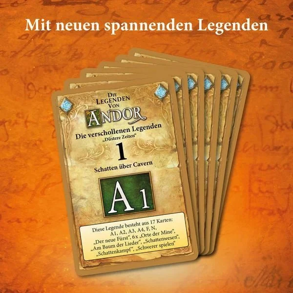 Die Legenden von Andor - Die verschollenen Legenden Düstere Zeiten, Erweiterung