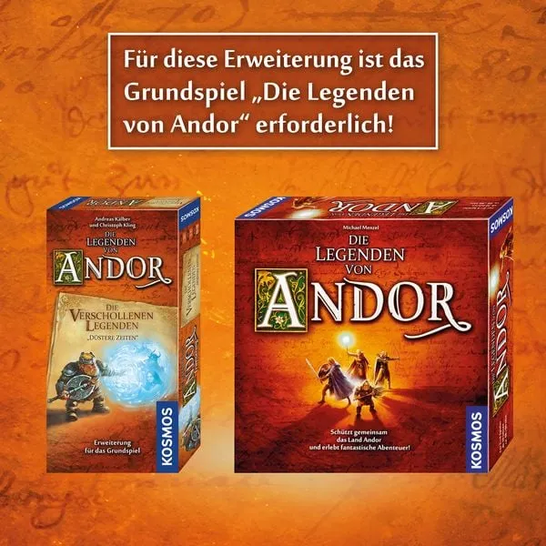 Die Legenden von Andor - Die verschollenen Legenden Düstere Zeiten, Erweiterung