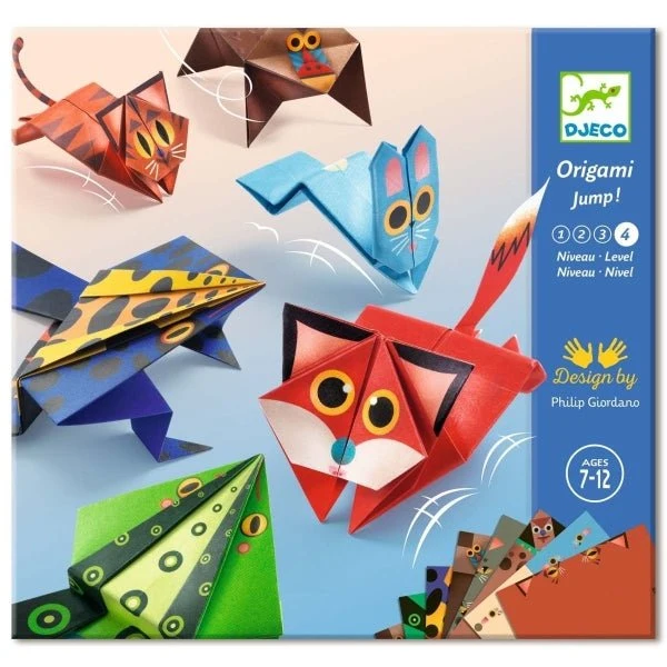 Origami Springende Tiere ab 7 Jahren – Djeco