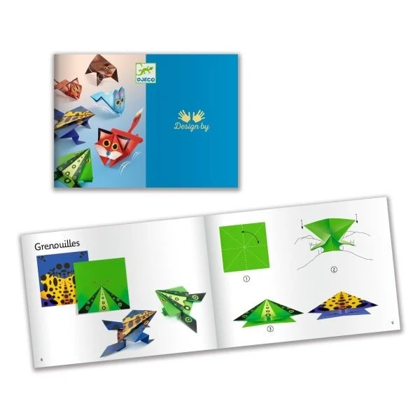 Origami Springende Tiere ab 7 Jahren – Djeco