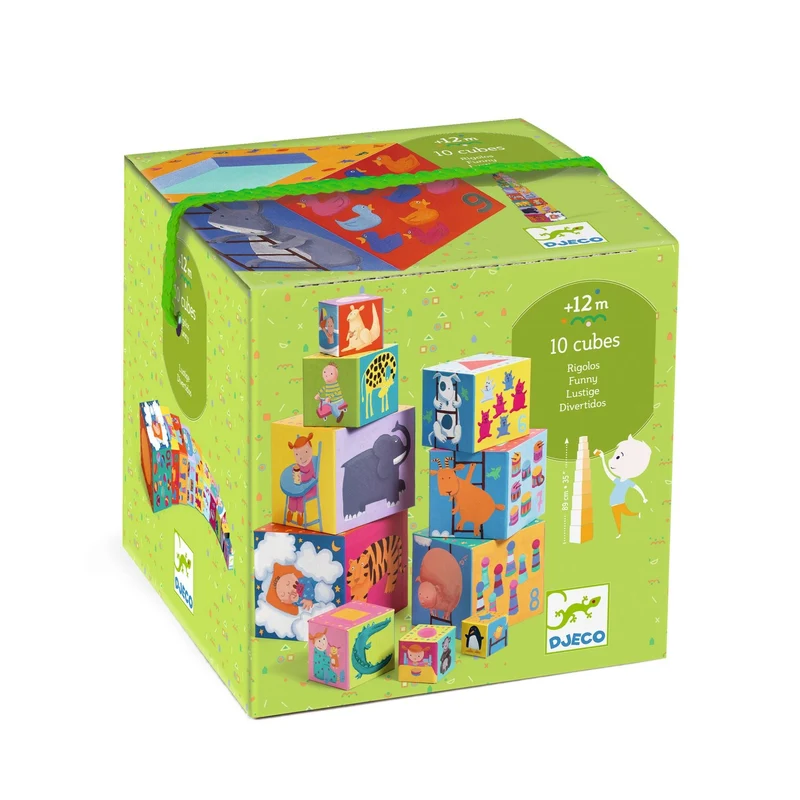Stapelturm - Kunterbunte Spielpyramide