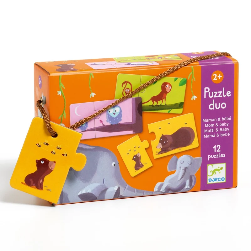 Lernspiel: Puzzle duo: Mami & Kind