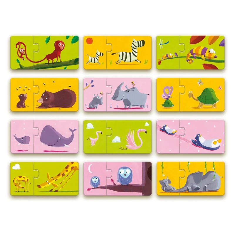 Lernspiel: Puzzle duo: Mami & Kind