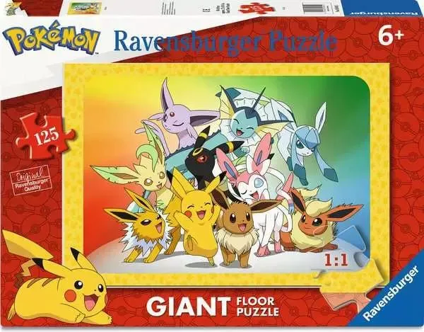 Pokémon Giant Floor Puzzle 125 Teile – Ravensburger