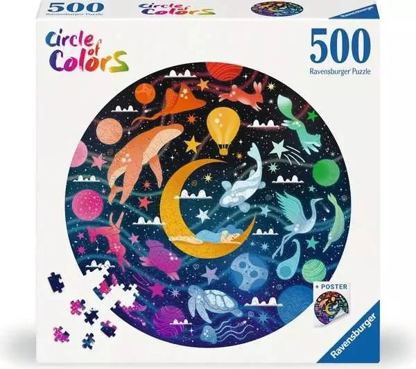 Circle of Colors Dreams Rundpuzzle 500 Teile – Ravensburger