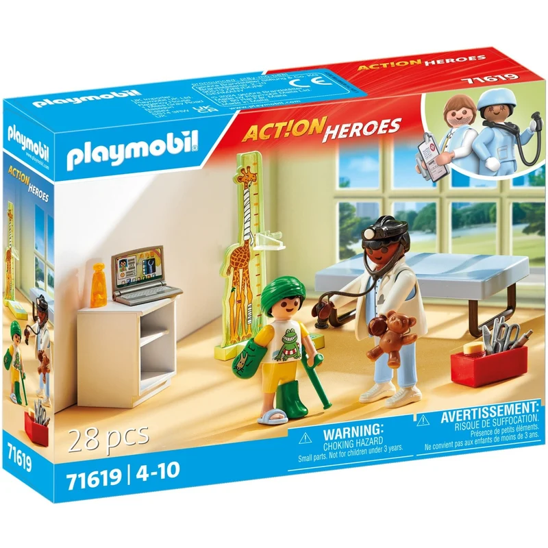 Playmobil®Action Heroes 71619 - Kinderarzt mit Teddybär