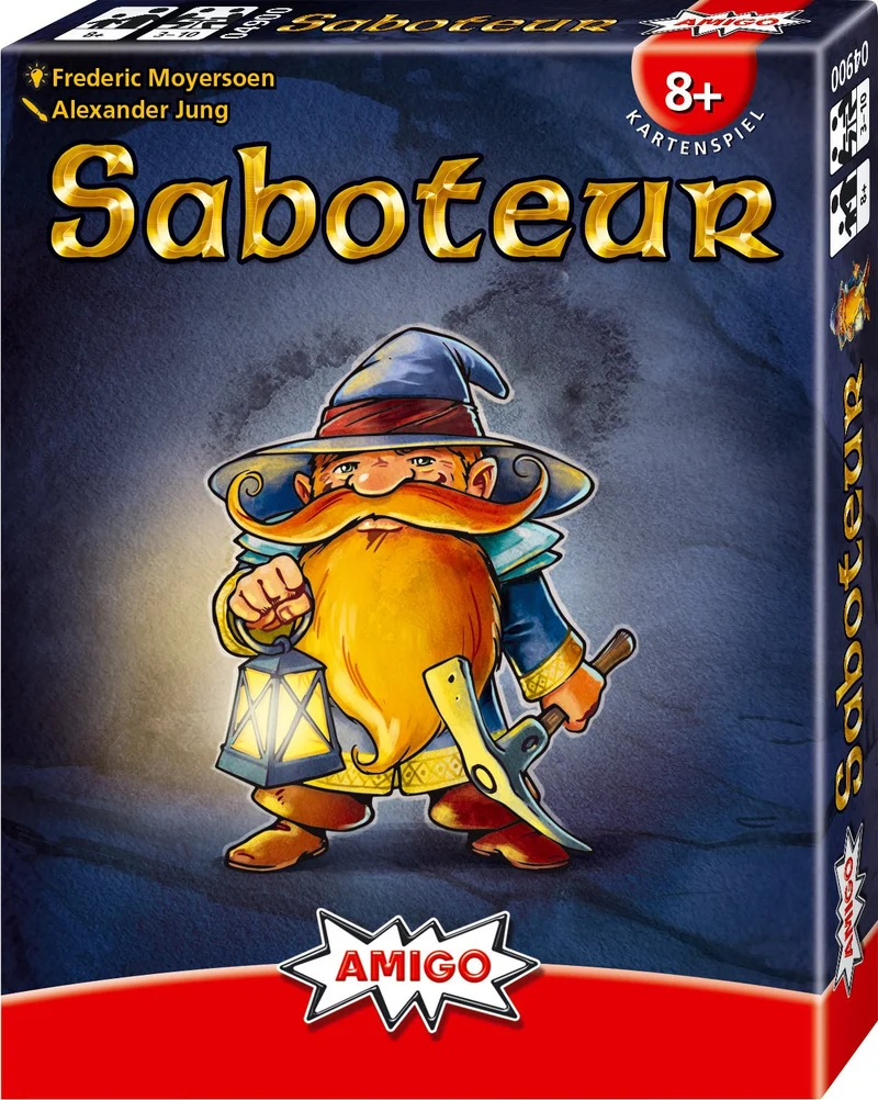 Saboteur Refresh Kartenspiel – Bluff- und Deduktionsspiel