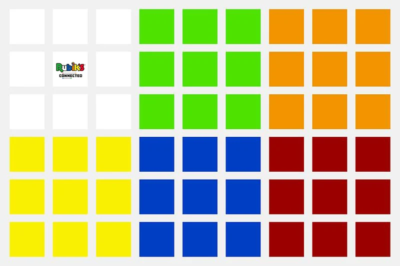Rubik's Connected 3x3 Sticker Set