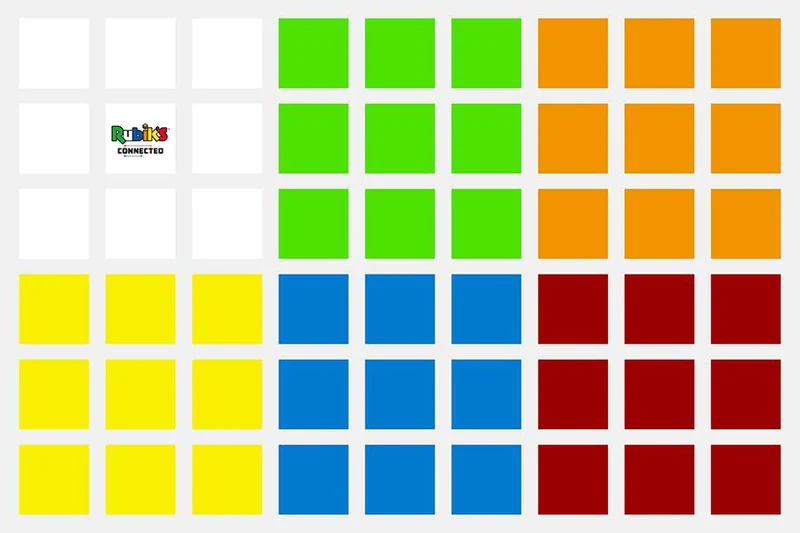 Rubik's Connected 3x3 Sticker Set