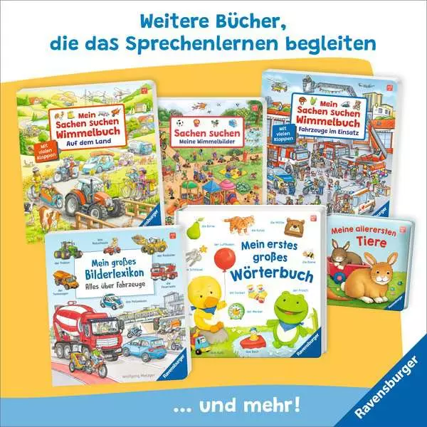 Bücher-Set Meine ersten Wörter – 6 Mini-Pappbilderbücher für Kleinkinder