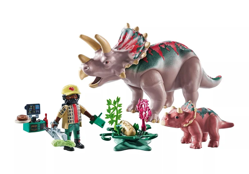 Playmobil®Dinos 71821 - Triceratops mit Jungtier