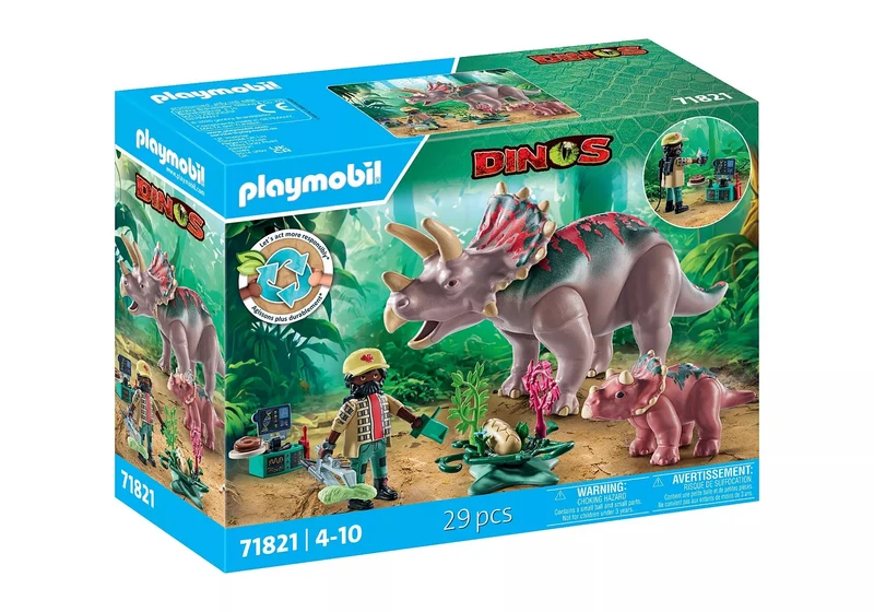 Playmobil®Dinos 71821 - Triceratops mit Jungtier