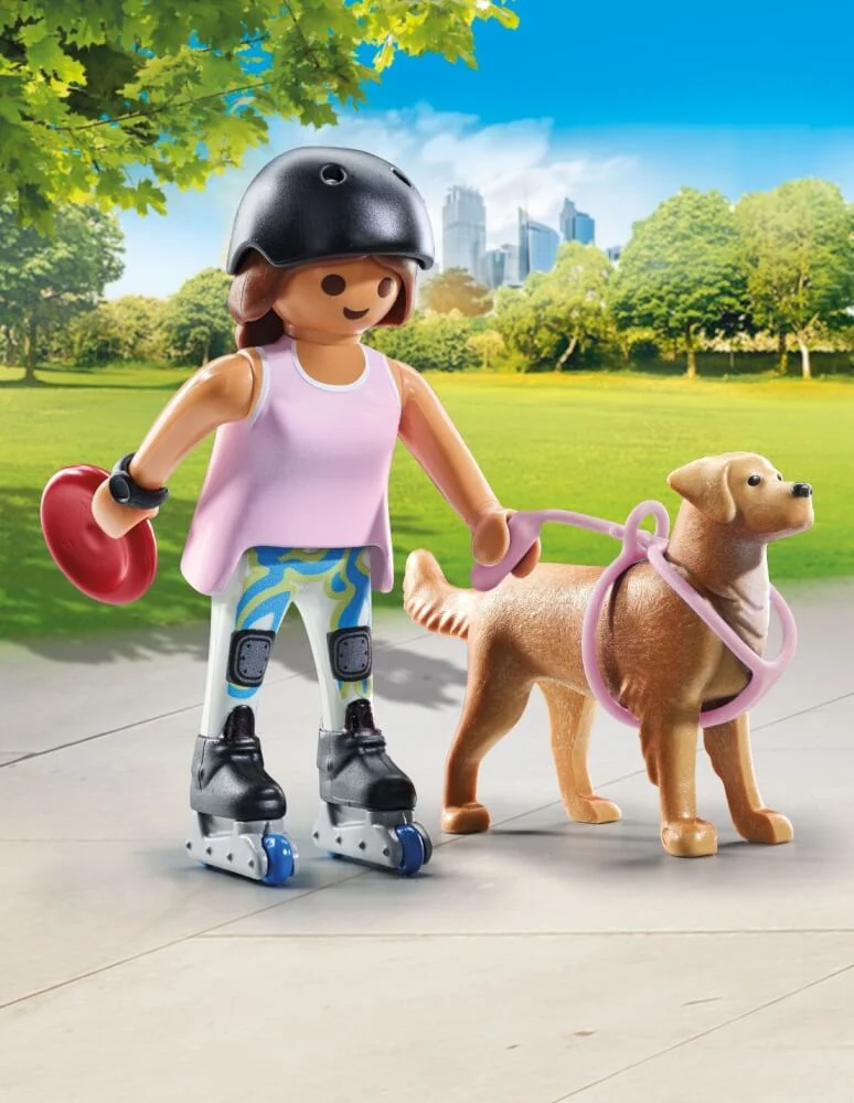 Playmobil® My Life 71739 - Inlinerin mit Retriever
