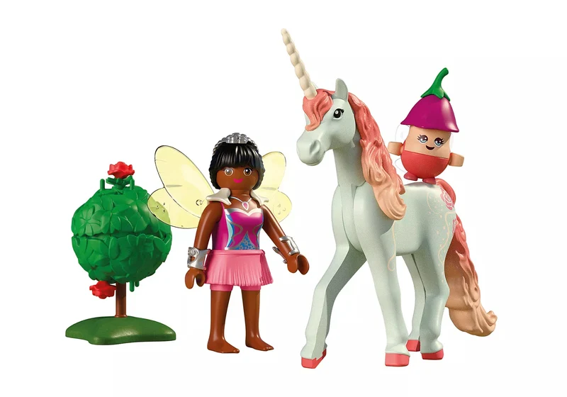 PLAYMOBIL 71841 – Sammeleinhorn Himmelsrose mit Fee