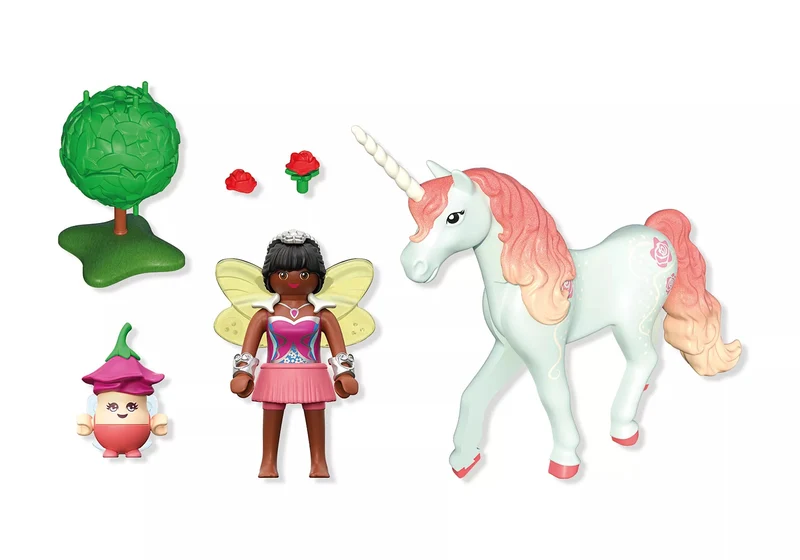 PLAYMOBIL 71841 – Sammeleinhorn Himmelsrose mit Fee