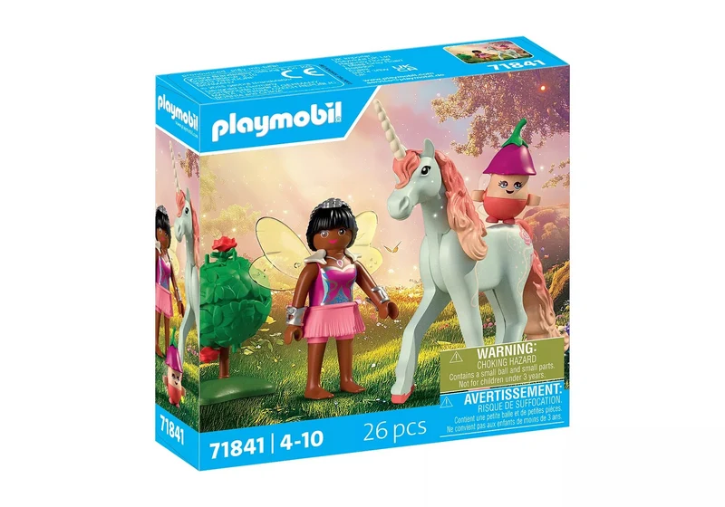 PLAYMOBIL 71841 – Sammeleinhorn Himmelsrose mit Fee