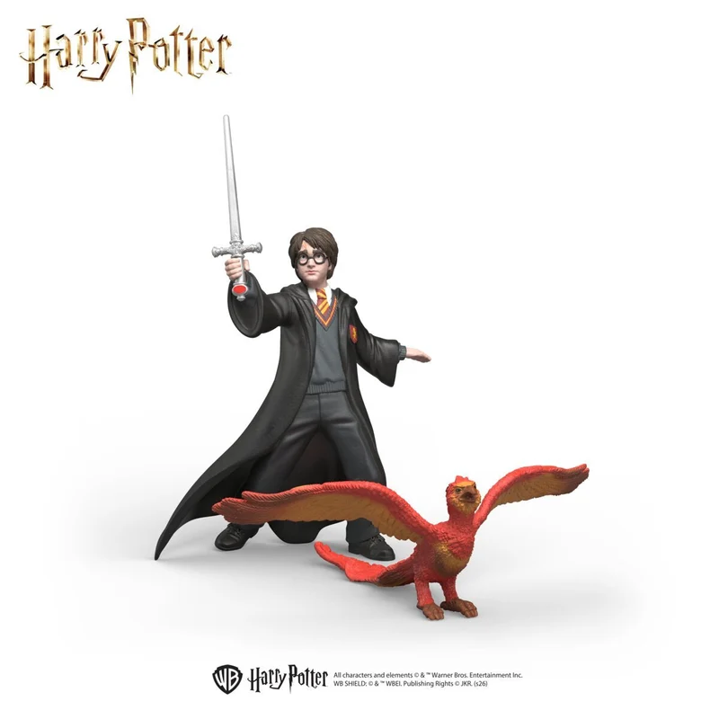 Harry & Fawkes mit Schwert – Schleich Harry Potter