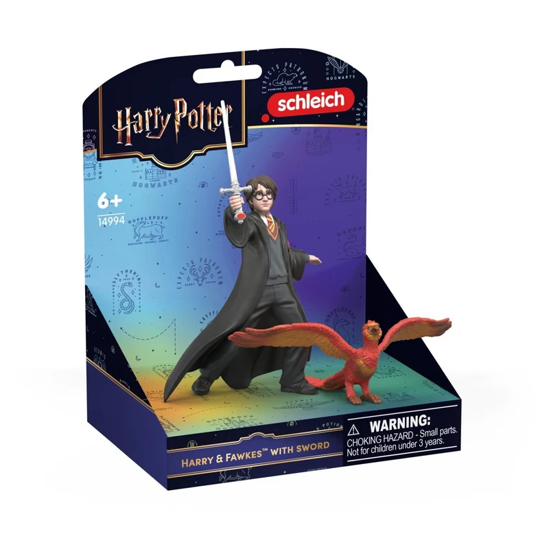 Harry & Fawkes mit Schwert – Schleich Harry Potter