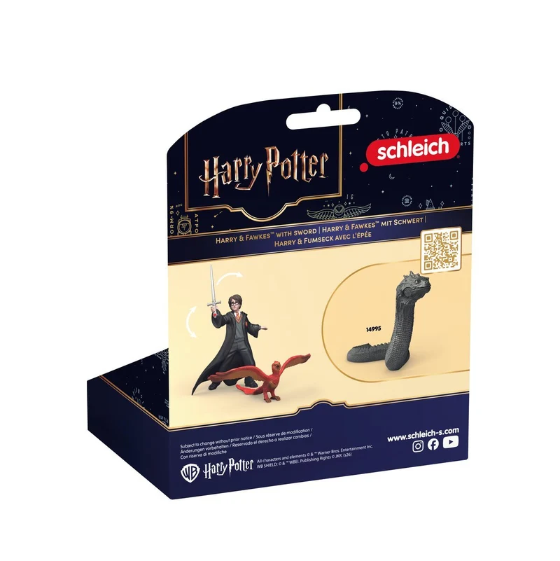 Harry & Fawkes mit Schwert – Schleich Harry Potter