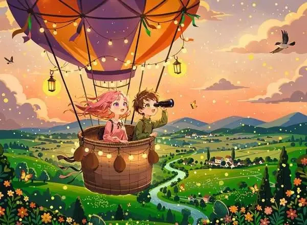 Liebe liegt in der Luft Kinderpuzzle XXL