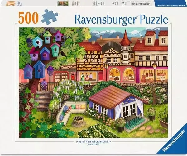 Kleinstadtidylle Puzzle 1000 Teile