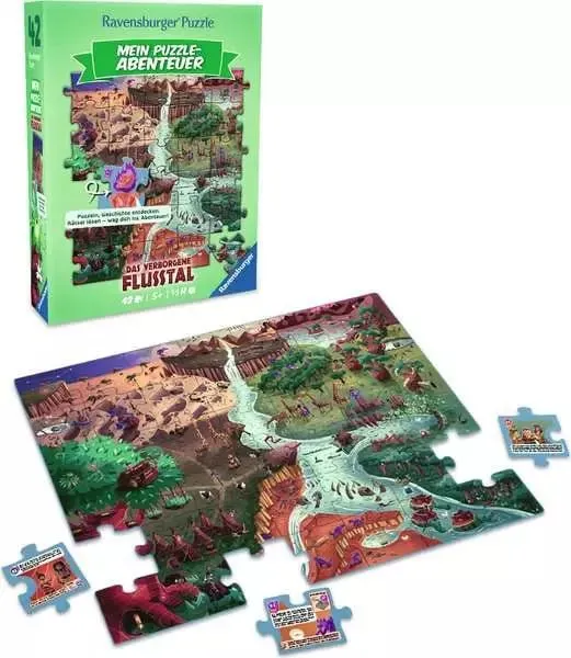 Puzzle-Abenteuer Flusstal 42 Teile – Ravensburger