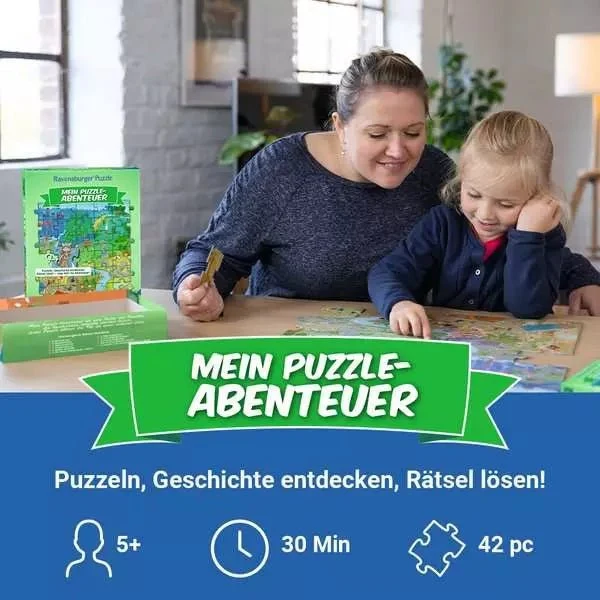 Puzzle-Abenteuer Flusstal 42 Teile – Ravensburger