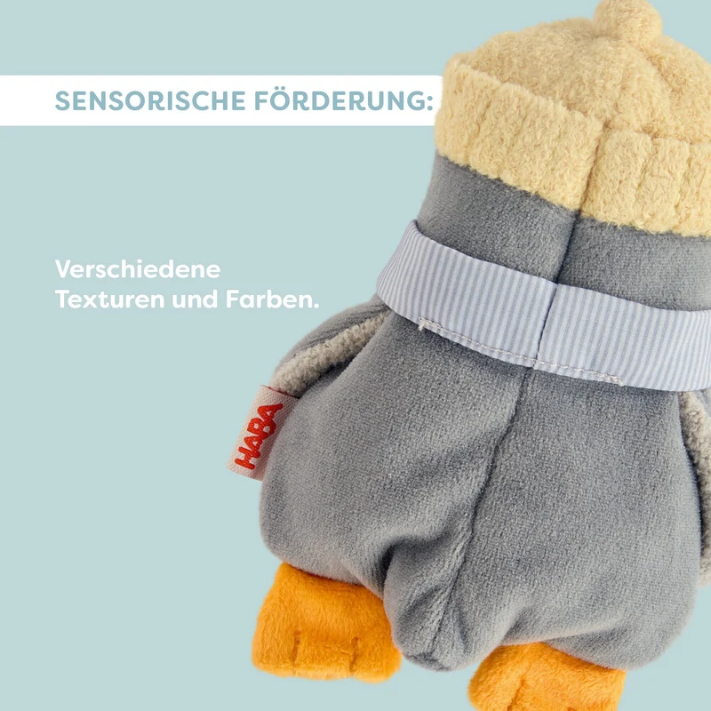 Schnullertier Pinguin – Schnullerhalter ab 0 Monaten