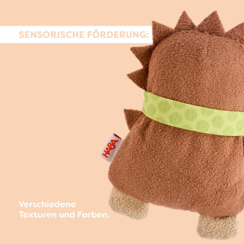 Schnullertier Igel – Schnullerhalter mit abnehmbarem Schal ab 0 Monaten