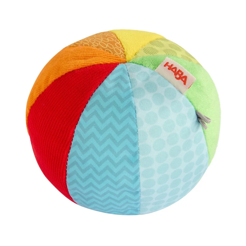 Entdeckerball Klang – weicher Stoffball mit Klingel ab 6 Monaten