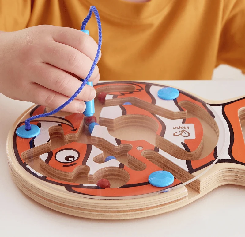 „Dicker Fisch“ – Magnetisches Fisch-Labyrinth