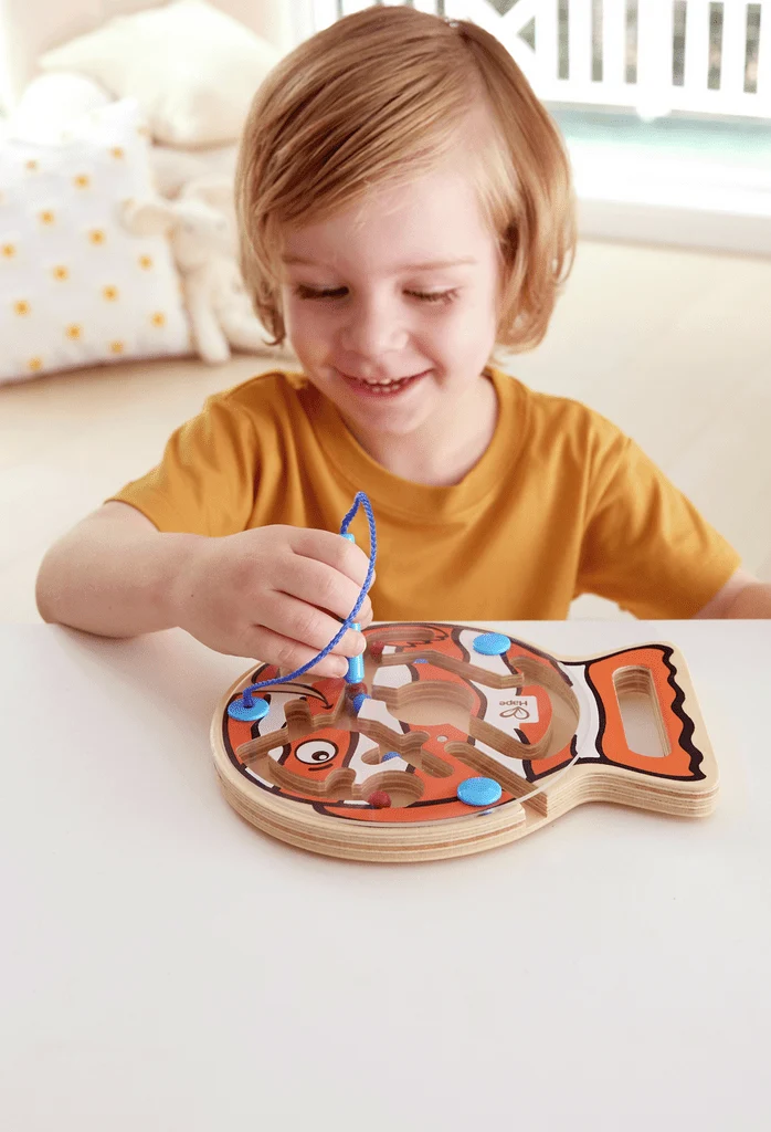 „Dicker Fisch“ – Magnetisches Fisch-Labyrinth