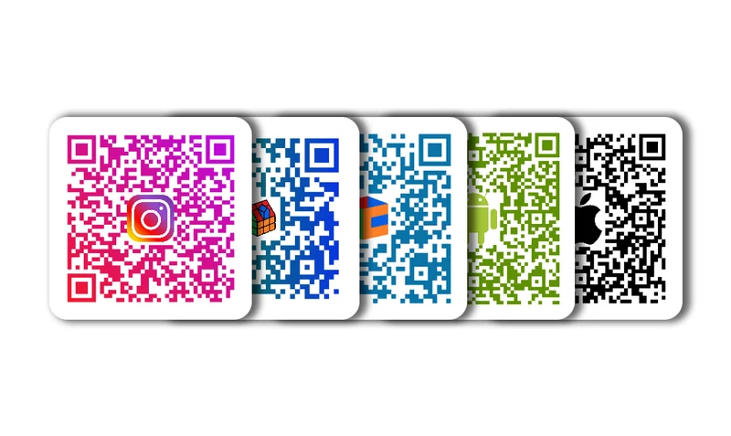 TheCubicle QR Code 3x3 Logo Pack 1