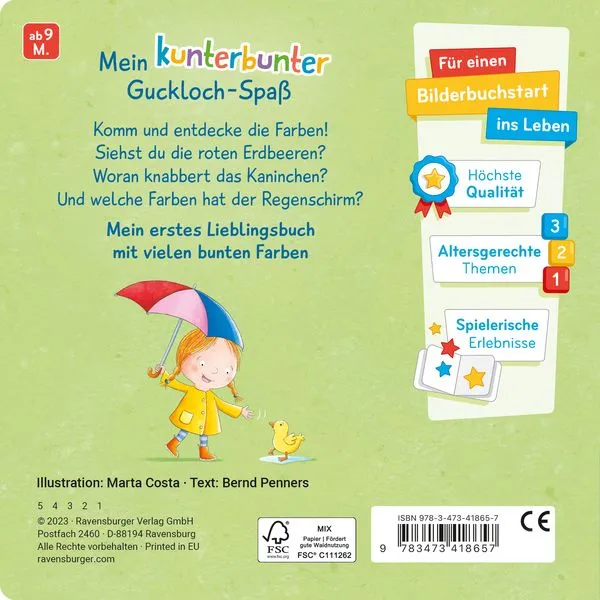 Viele kunterbunte Farben