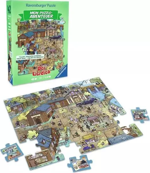 Puzzle-Abenteuer Eierdieb 42 Teile – Ravensburger