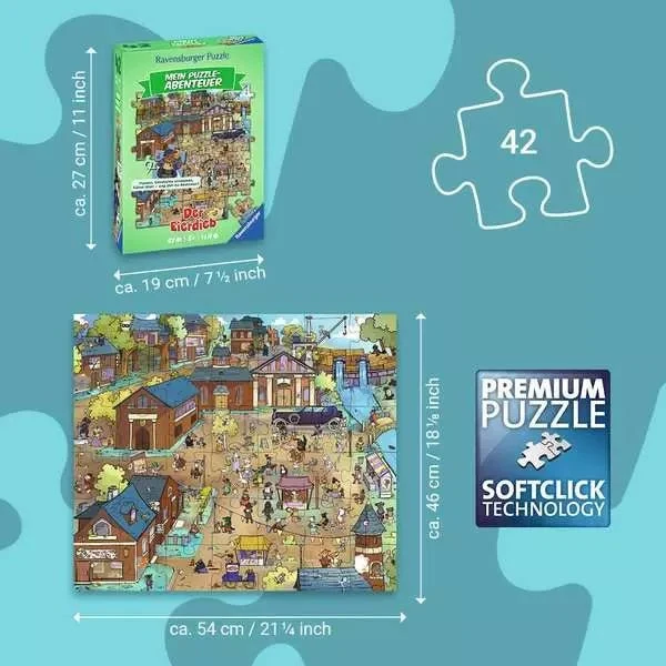 Puzzle-Abenteuer Eierdieb 42 Teile – Ravensburger