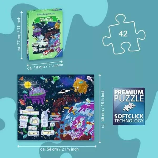 Puzzle-Abenteuer Phobos 42 Teile – Ravensburger
