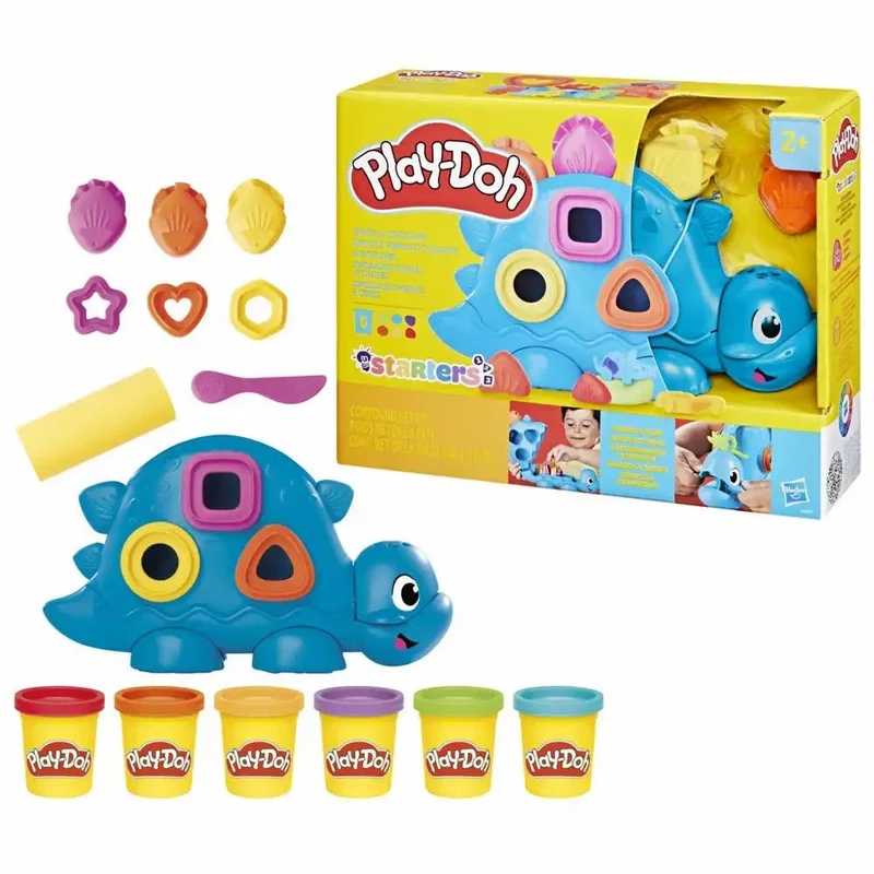 Play-Doh Spielknete Starter Set Bunter Dino