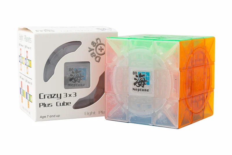 DaYan + mf8 Crazy 3x3 Plus - Neptune