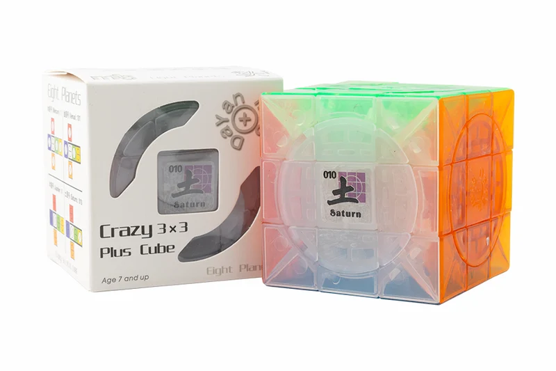 DaYan + mf8 Crazy 3x3 Plus - Saturn