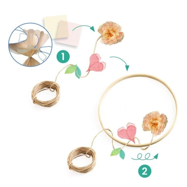Blumenkranz Bastelset Dalia – Djeco